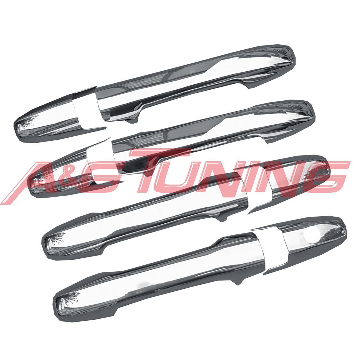 3578__civickapikolu1 Honda Civic Krom Kapı Kolu Tk 2006-2011 4 Kapı Paslanmaz Çelik - Görsel 1