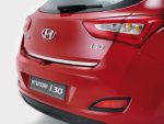 Hyundai i30 Formlu Krom Bagaj Alt Çıta 2012 Üzeri - Görsel 2