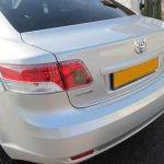 Toyota Avensis Formlu Krom Bagaj Alt Çıtası 2009 Üzeri - Görsel 2