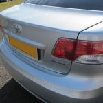 Toyota Avensis Formlu Krom Bagaj Alt Çıtası 2009 Üzeri - Görsel 3