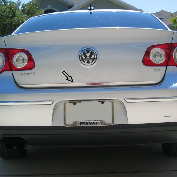 Volkswagen Passat B6 2005-2011 Formlu Krom Bagaj Alt Çıtası