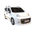 Fiorino Ön Tampon Çıtası 4 Prç. P.Çelik 2007-2015 Arası