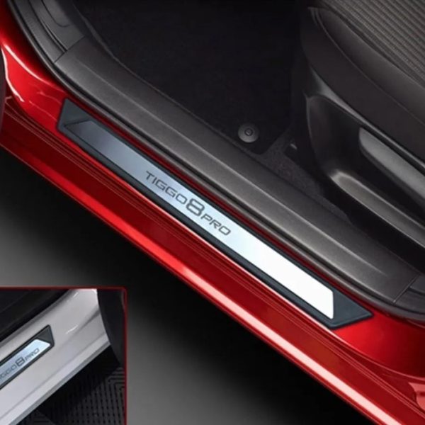 Chery Tiggo 8 Pro Krom Kapı Eşik Koruması